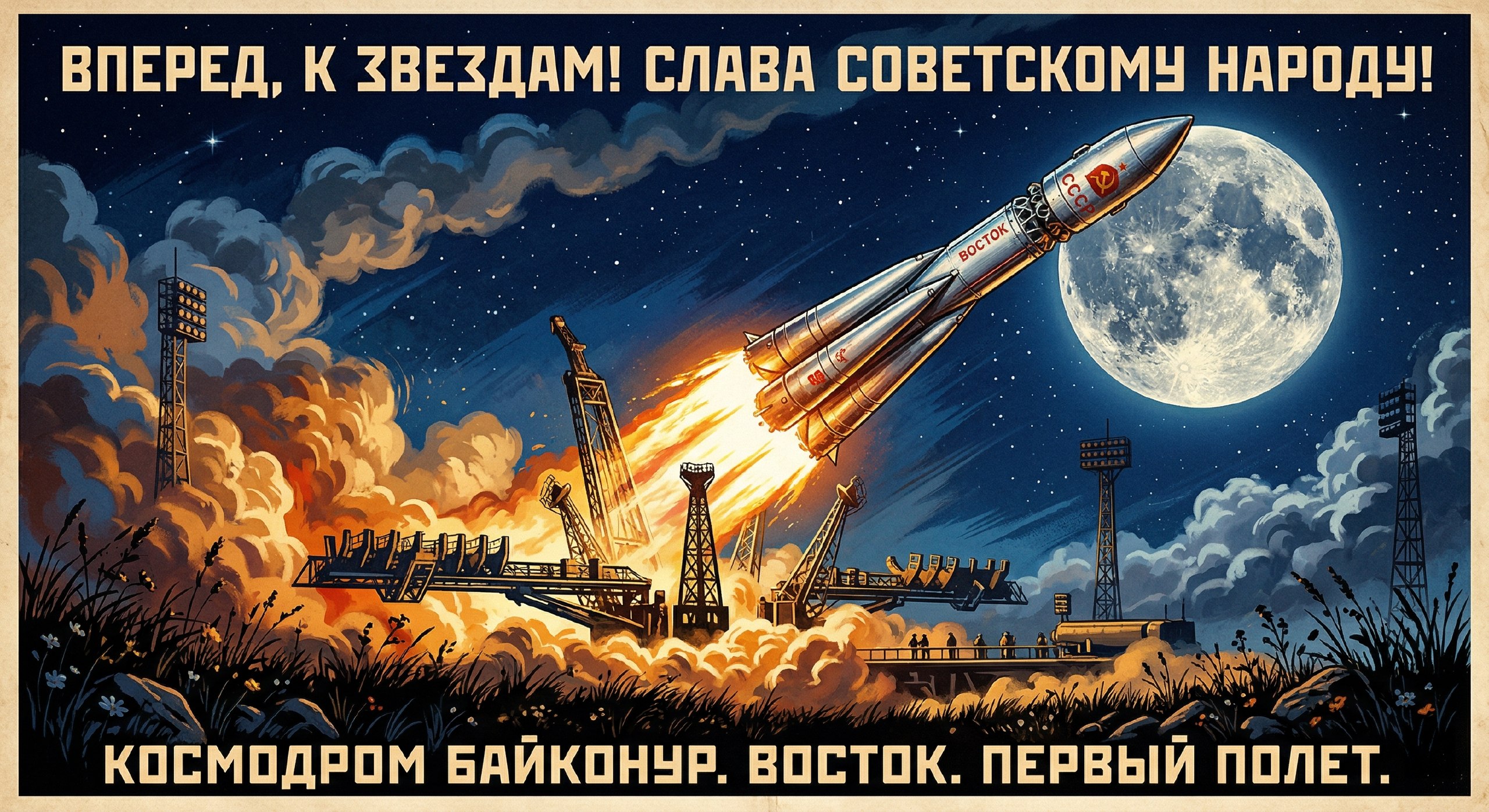 Ракета на старте
